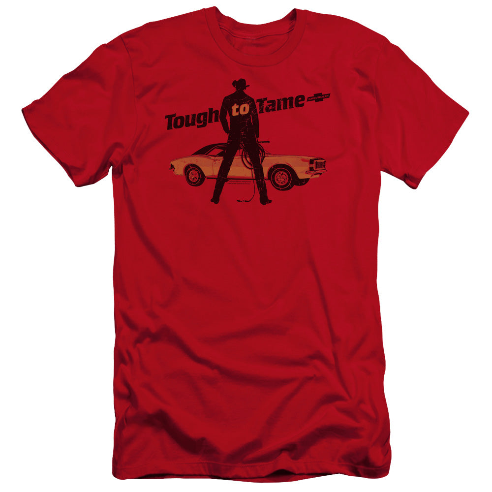 Chevrolet Tough to Tame - Premium Canvas Adult Slim Fit 30/1 - Red