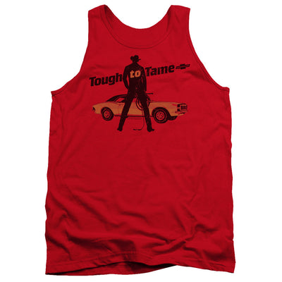 Chevrolet Tough to Tame - Adult Tank Top - Red