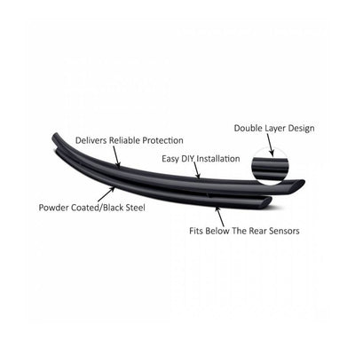 2006-2018 Toyota Rav4 Rear Bumper Guard Double Layer | Black Horse Off Road - Image 7