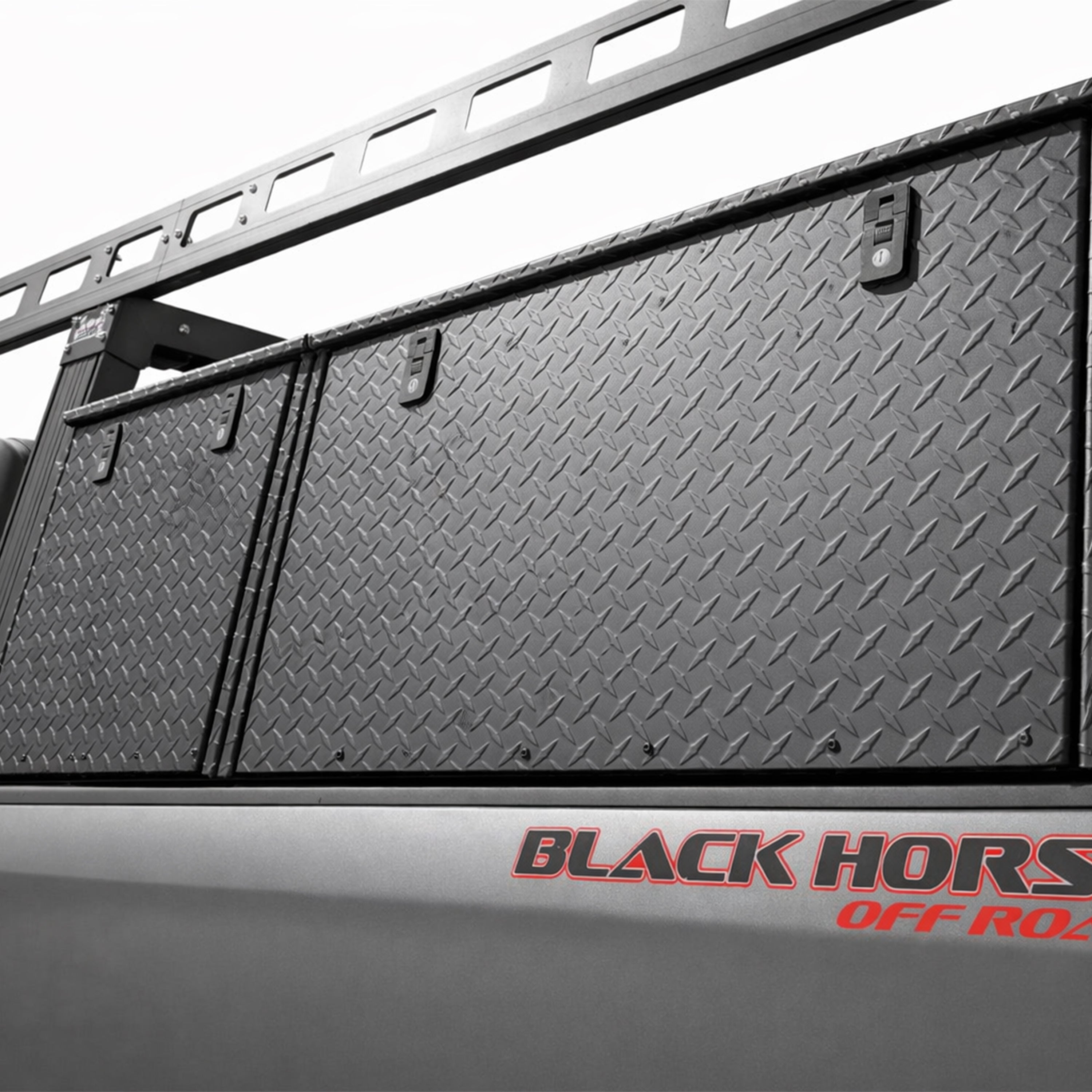 Base K2 Over Cab Rack With Tool Box | Black Horse Off Road - Image 6