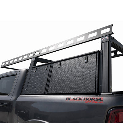 Base K2 Over Cab Rack With Tool Box | Black Horse Off Road - Image 7