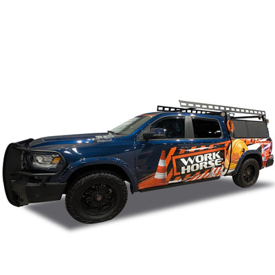 Base K2 Over Cab Rack With Tool Box | Black Horse Off Road - Image 3