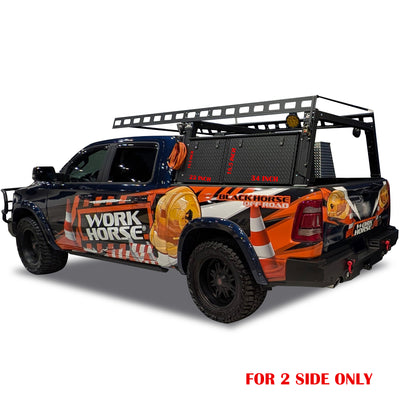 Base K2 Over Cab Rack With Tool Box | Black Horse Off Road - Image 5