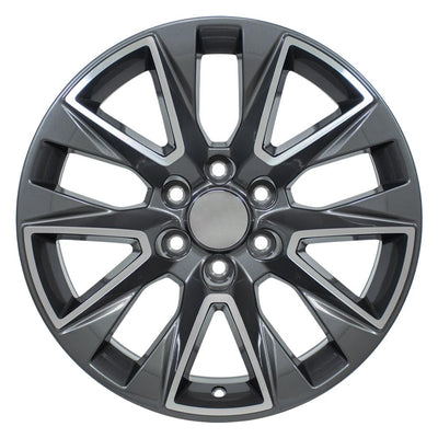 OE Wheels CV26 20x9 Gloss Gunmetal Machined replica wheel