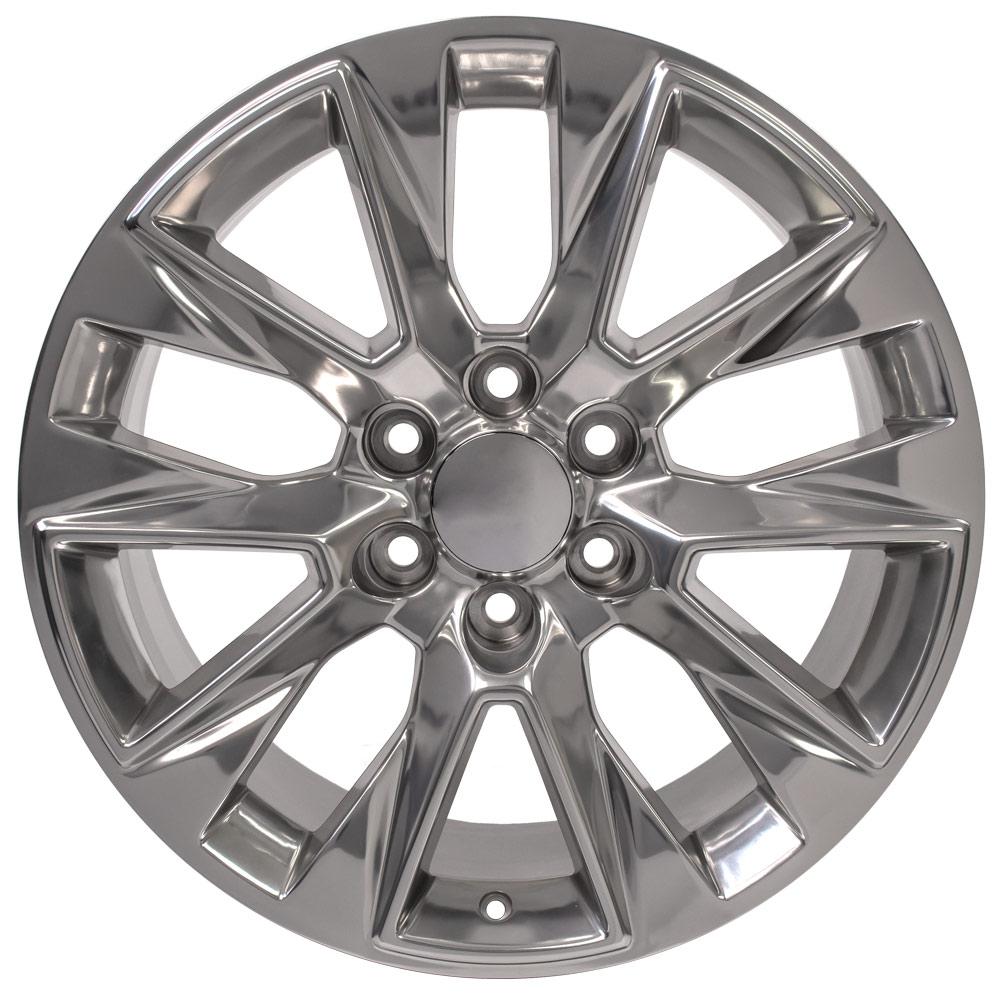 OE Wheels CV26 20x9 Polished replica wheel