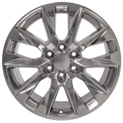 OE Wheels CV26 20x9 Polished replica wheel