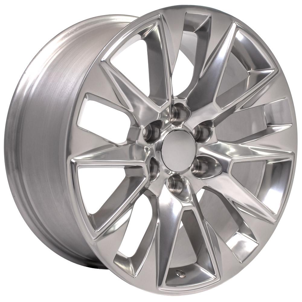 OE Wheels CV26 20x9 Polished replica wheel