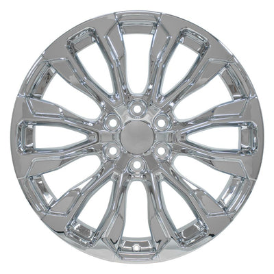 OE Wheels CV30 22x9 Chrome replica wheel