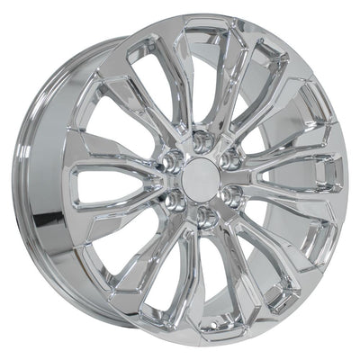 OE Wheels CV30 22x9 Chrome replica wheel