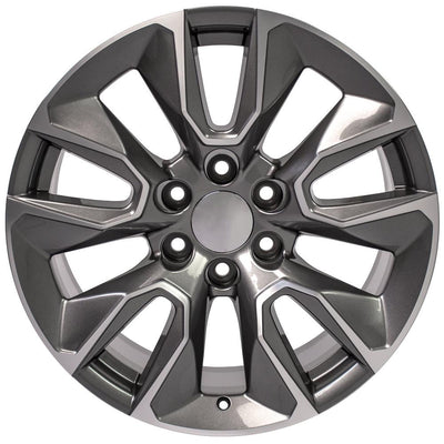 OE Wheels CV32 20x9 Gloss Gunmetal Machined replica wheel