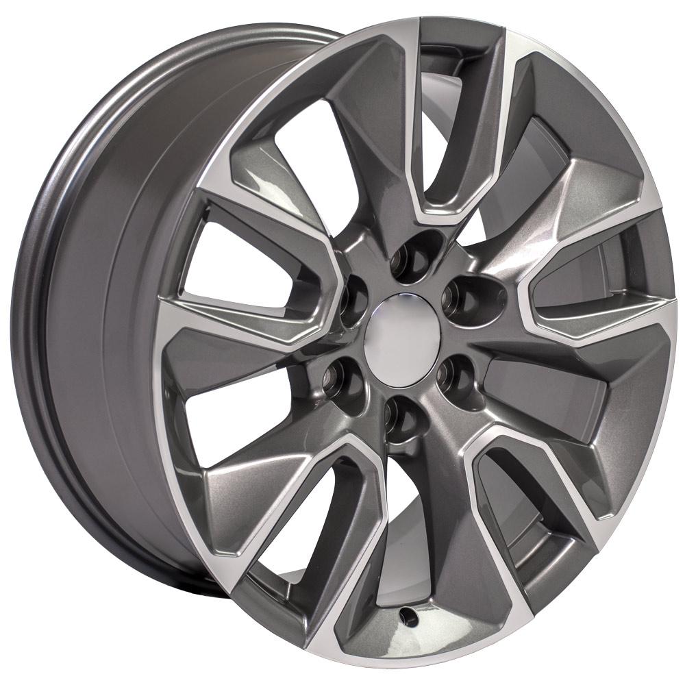 OE Wheels CV32 20x9 Gloss Gunmetal Machined replica wheel