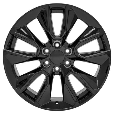 OE Wheels CV32 22x9 Gloss Black replica wheel