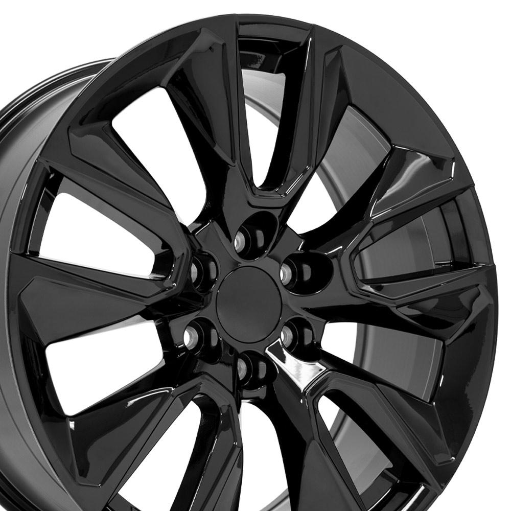 OE Wheels CV32 22x9 Gloss Black replica wheel