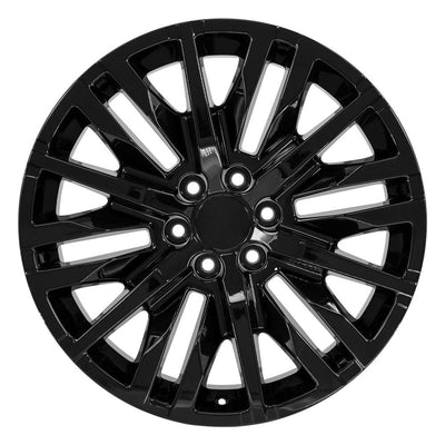OE Wheels CV33 22x9 Gloss Black replica wheel