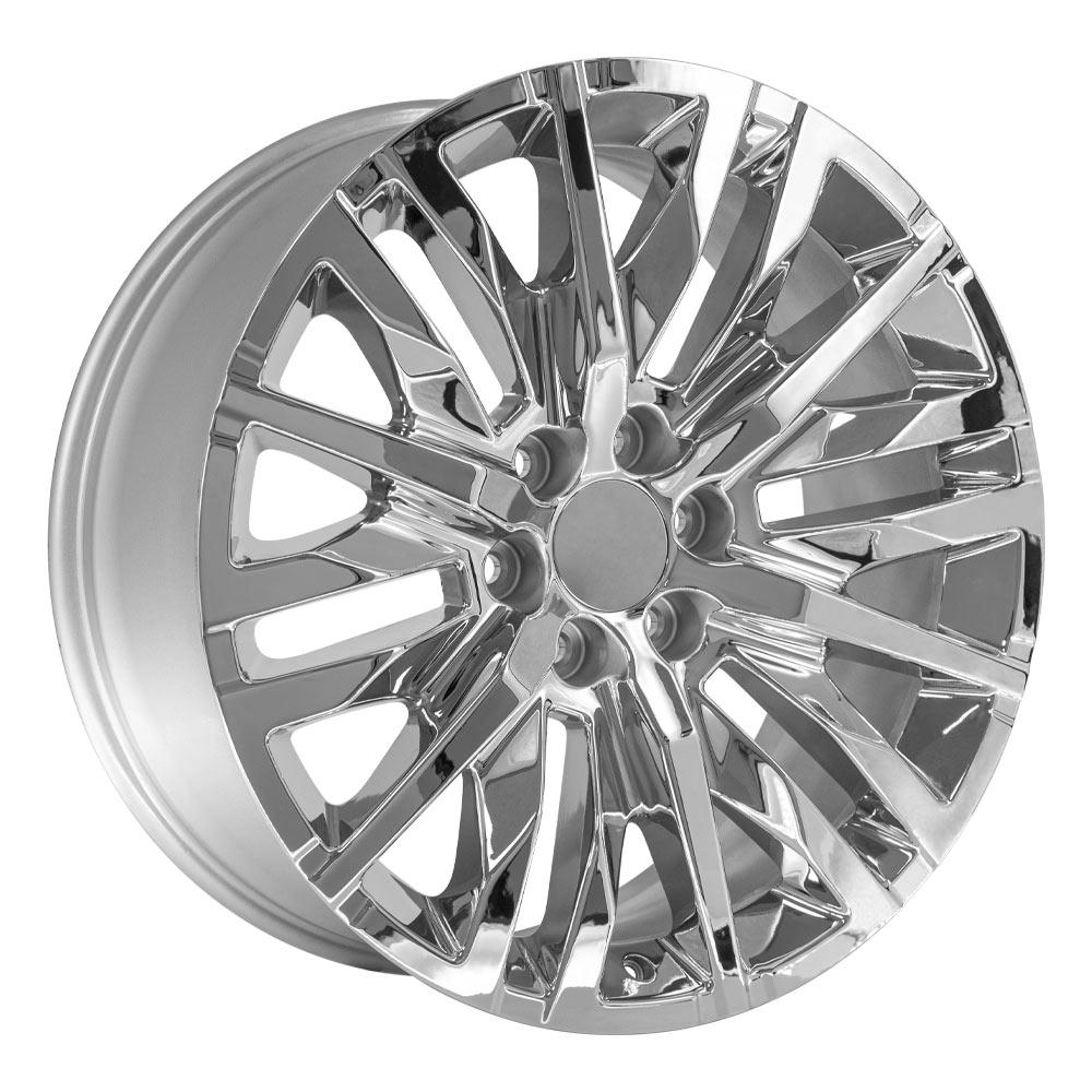 OE Wheels CV33 22x9 Chrome replica wheel