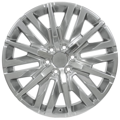 OE Wheels CV33 22x9 Polished replica wheel