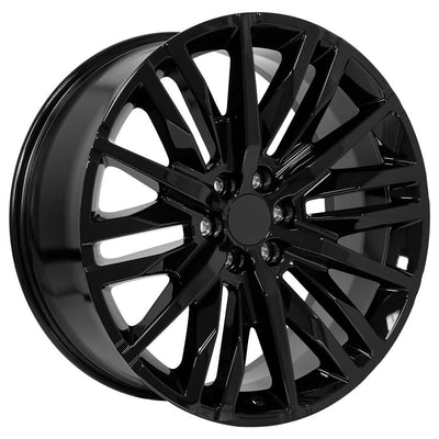 OE Wheels CV33 24x10 Gloss Black replica wheel