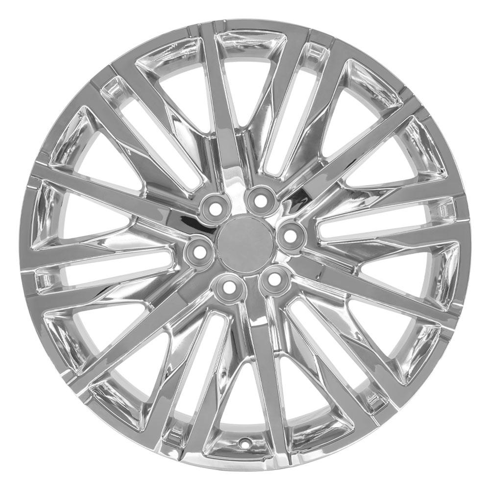 OE Wheels CV33 24x10 Chrome replica wheel