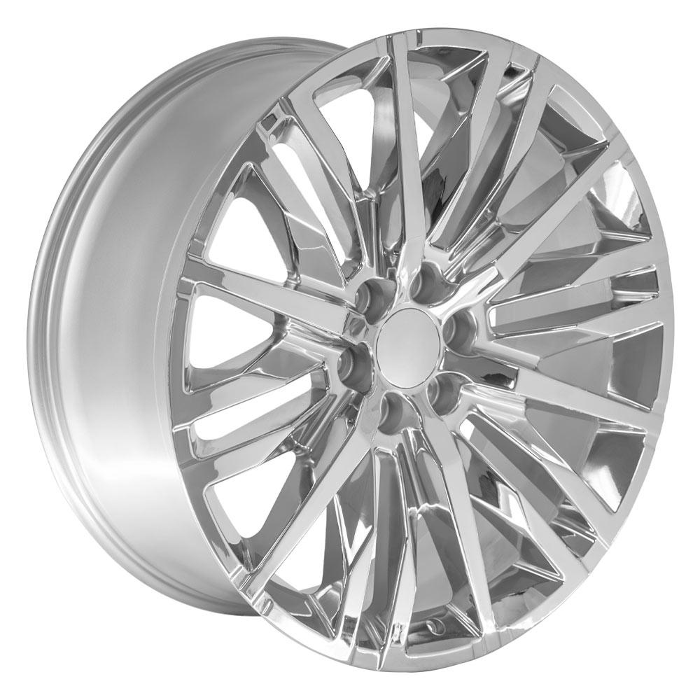 OE Wheels CV33 24x10 Chrome replica wheel