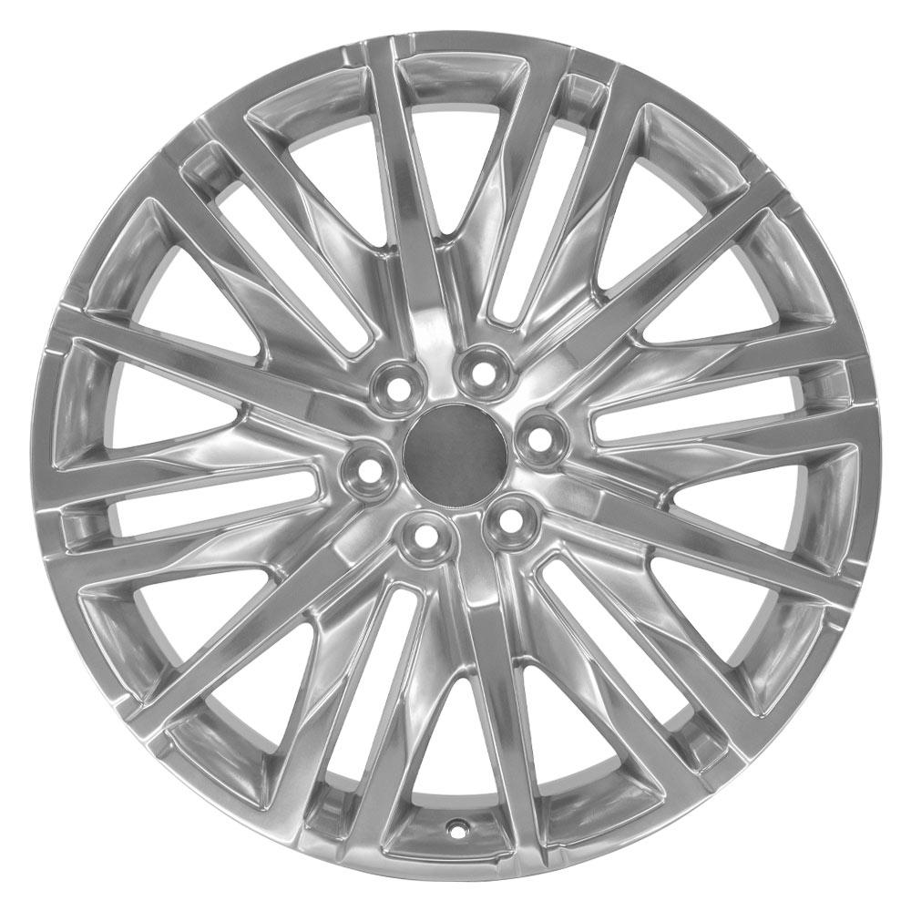 OE Wheels CV33 24x10 Polished replica wheel