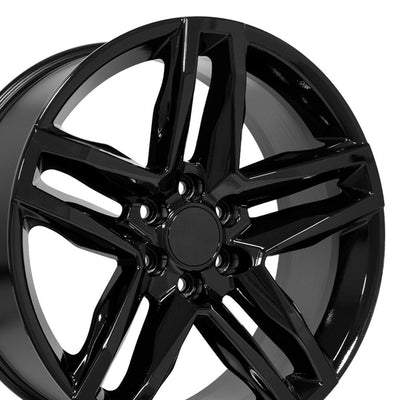 OE Wheels CV34B 22x9 Gloss Black replica wheel