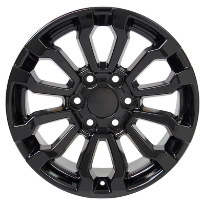 OE Wheels CV35 18x8.5 Gloss Black replica wheel