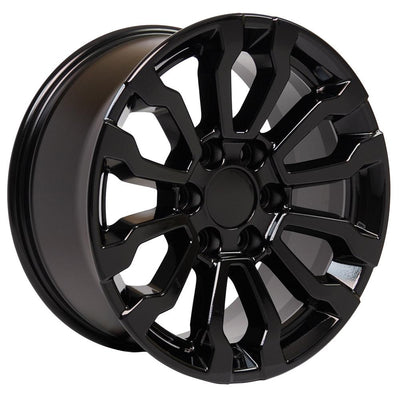 OE Wheels CV35 18x8.5 Gloss Black replica wheel