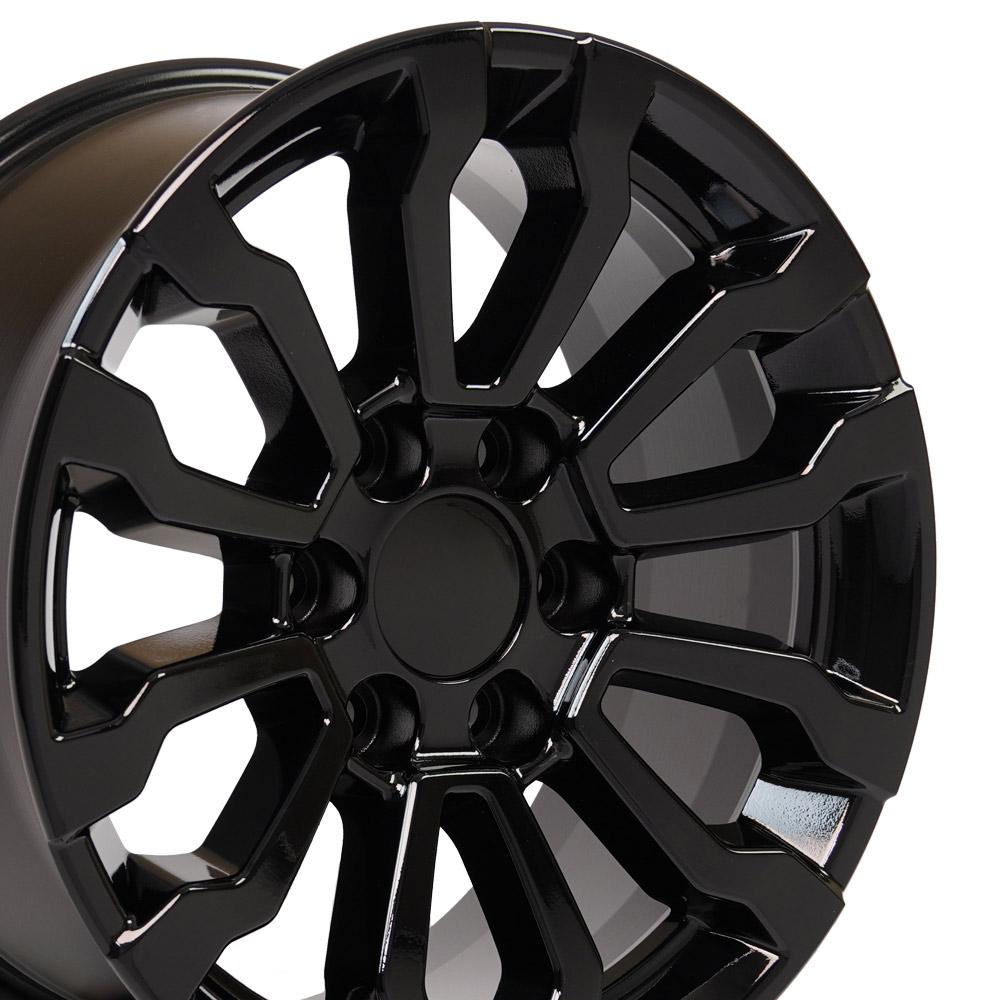 OE Wheels CV35 18x8.5 Gloss Black replica wheel