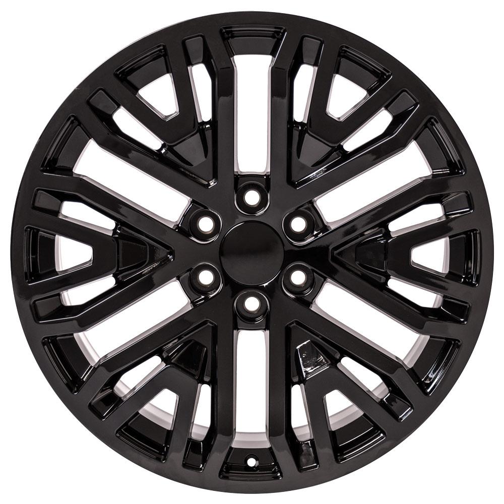 OE Wheels CV37 22x9 Gloss Black replica wheel