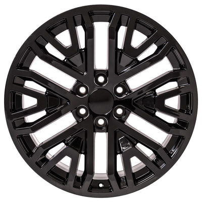 OE Wheels CV37 22x9 Gloss Black replica wheel
