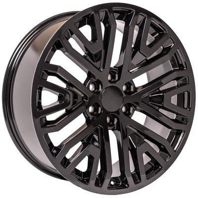 OE Wheels CV37 22x9 Gloss Black replica wheel
