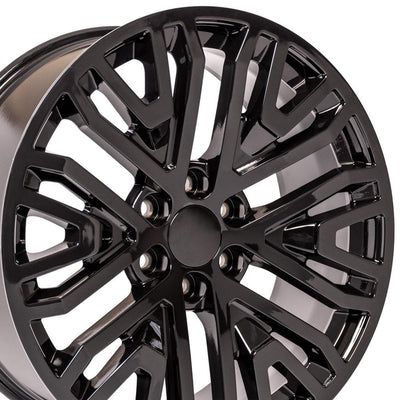 OE Wheels CV37 22x9 Gloss Black replica wheel
