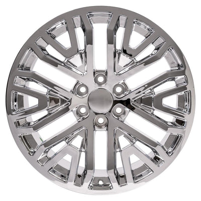 OE Wheels CV37 22x9 Chrome replica wheel