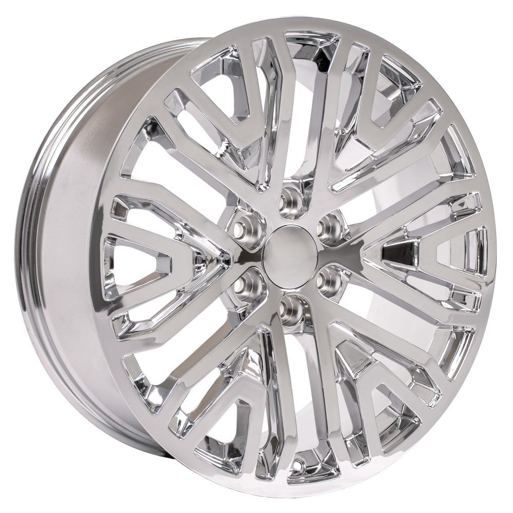 OE Wheels CV37 22x9 Chrome replica wheel