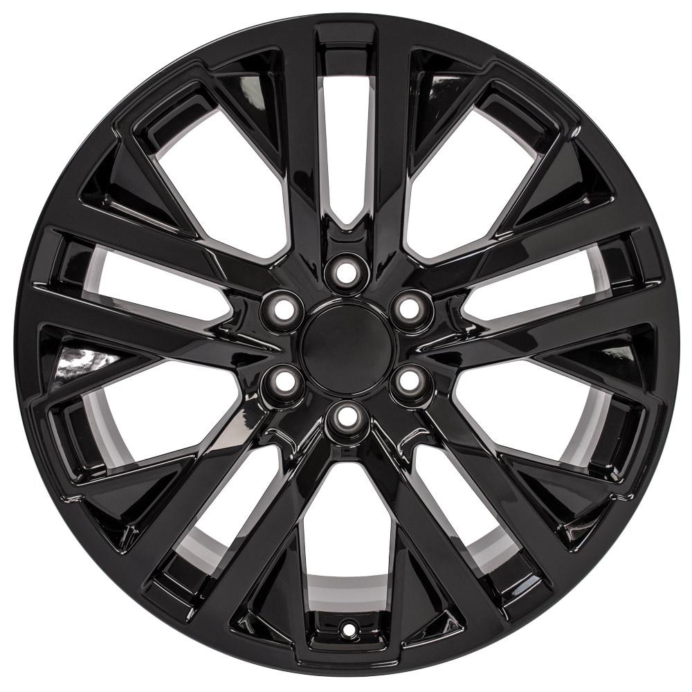 OE Wheels CV38 22x9 Gloss Black replica wheel