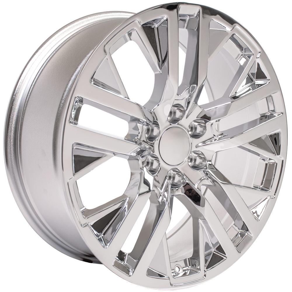 OE Wheels CV38 22x9 Chrome replica wheel