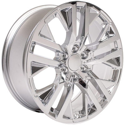 OE Wheels CV38 22x9 Chrome replica wheel