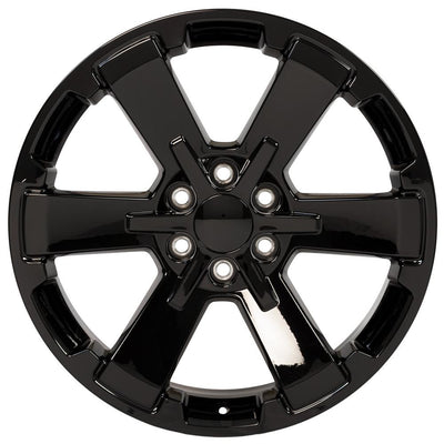 OE Wheels CV41B 22x9 Gloss Black replica wheel