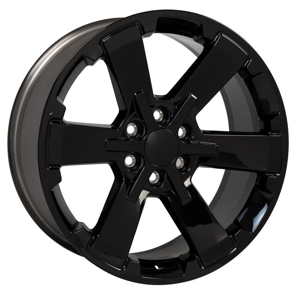 OE Wheels CV41B 22x9 Gloss Black replica wheel