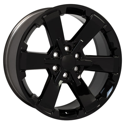 OE Wheels CV41B 22x9 Gloss Black replica wheel