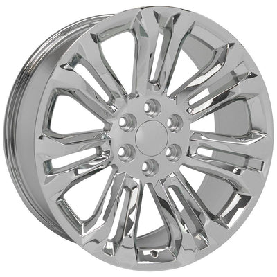 OE Wheels CV43 22x9 Chrome replica wheel