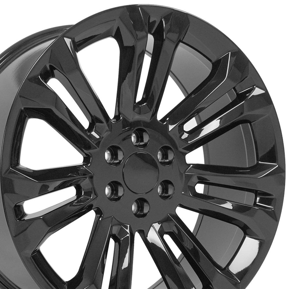OE Wheels CV43B 24x10 Gloss Black replica wheel