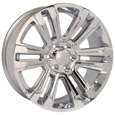 OE Wheels CV44 22x9 Chrome replica wheel