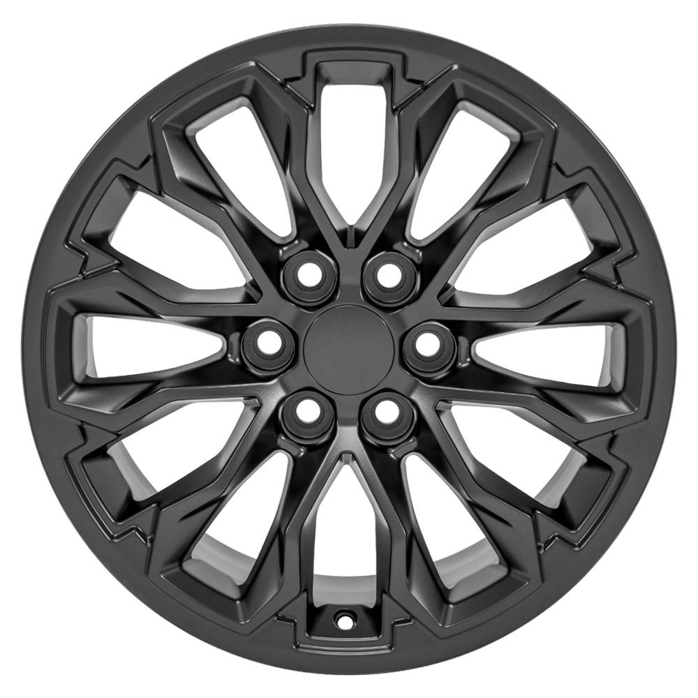 OE Wheels CV54 17x8 Satin Black replica wheel