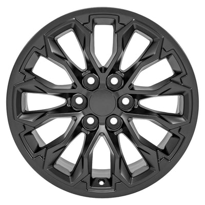 OE Wheels CV54 17x8 Satin Black replica wheel