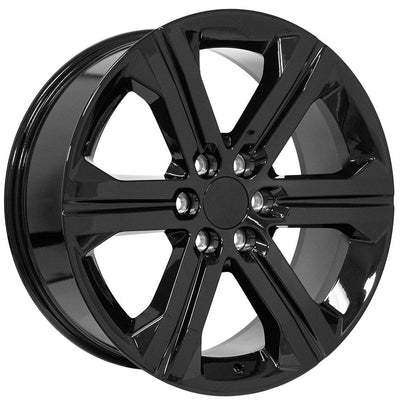 OE Wheels CV60 22x9 Gloss Black replica wheel