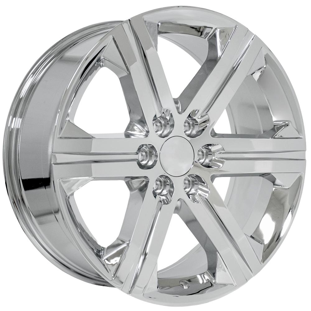 OE Wheels CV60 22x9 Chrome replica wheel