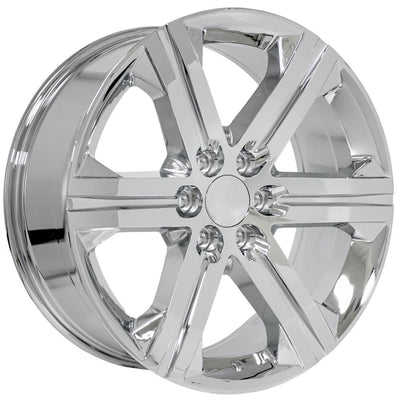 OE Wheels CV60 22x9 Chrome replica wheel