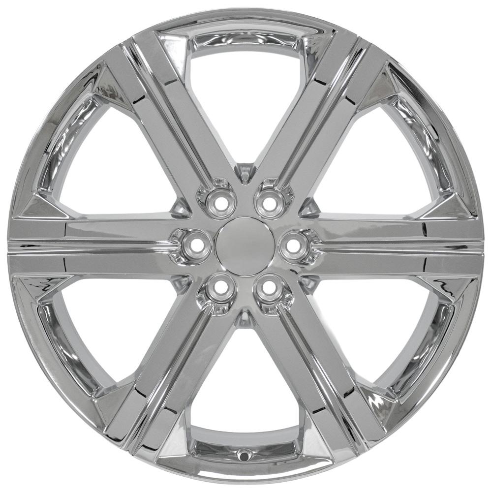 OE Wheels CV60 24x10 Chrome replica wheel