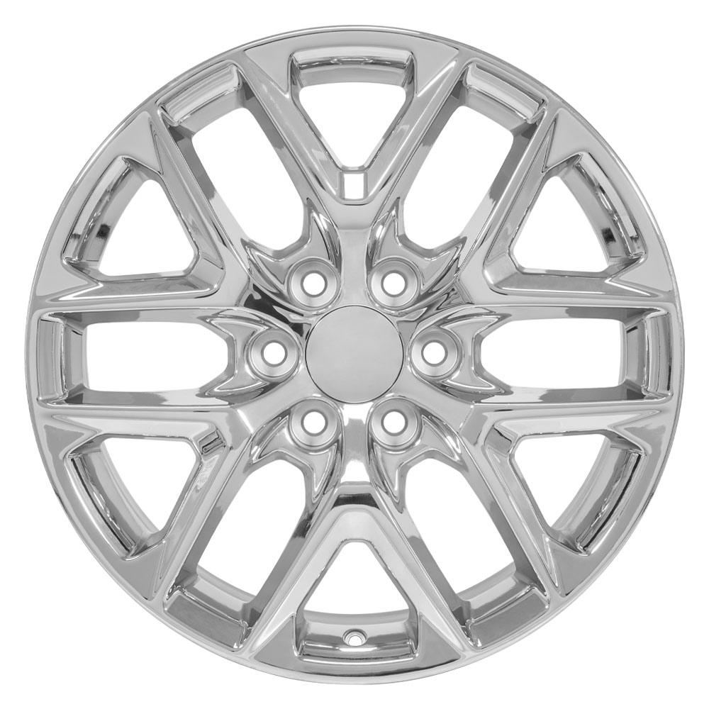 OE Wheels CV62 20x9 Chrome replica wheel